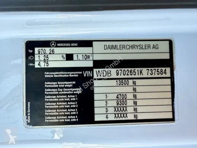 Lastbil Mercedes 1323/Falck SCHMIDT...