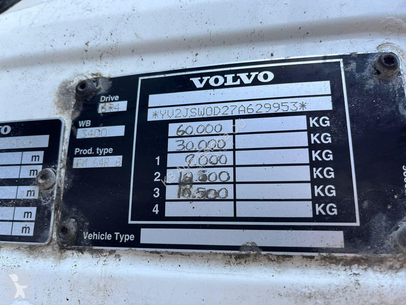 Camion Volvo 480 6x4 FULL STEEL / BOX L=4782 mm