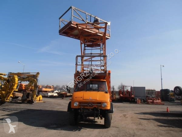 شاحنة Unimog PODNOŚNIK KZW MPK POGOTOWIE SIECIOWE