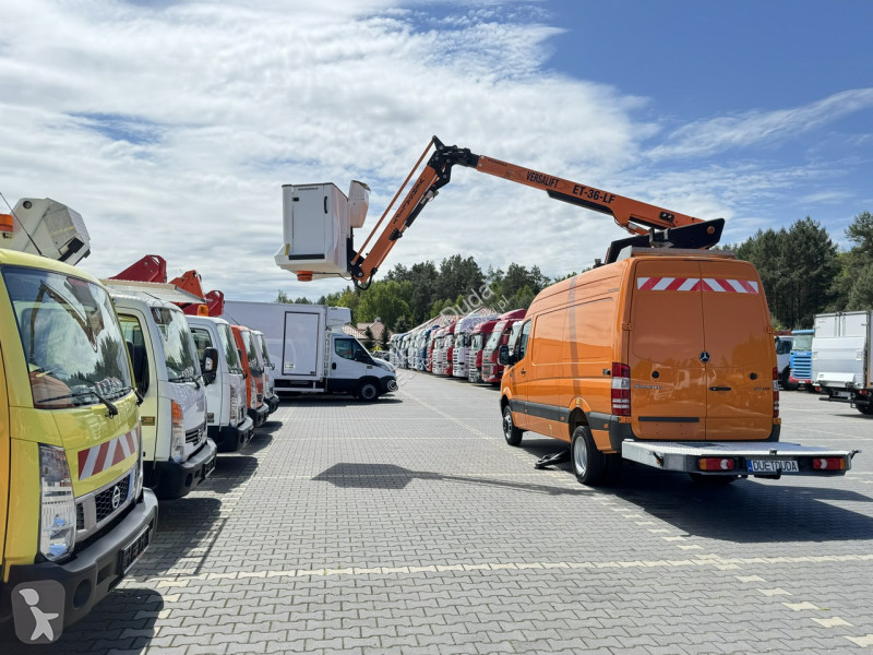 شاحنة Mercedes Zwyżka Podnośnik Koszowy...
