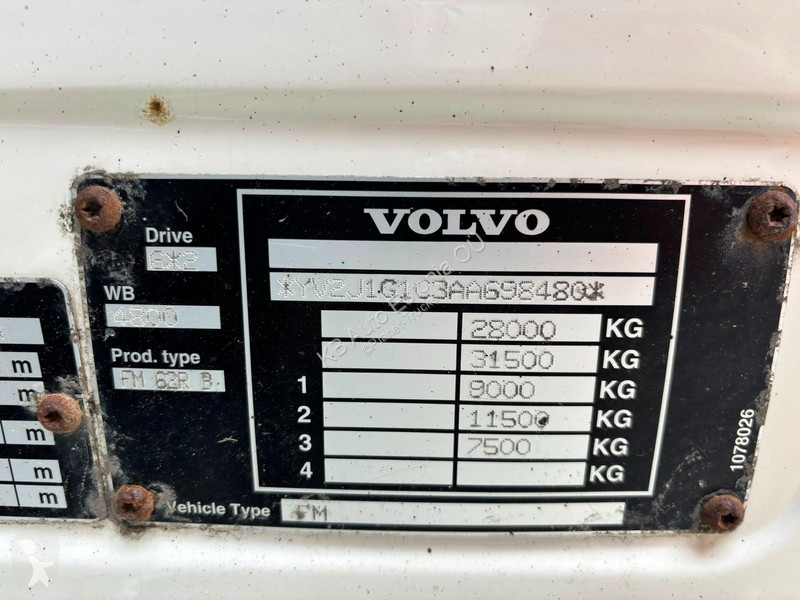 Camion Volvo FM 450 6x2*4 HMF 2420 K5 / PALIFT...