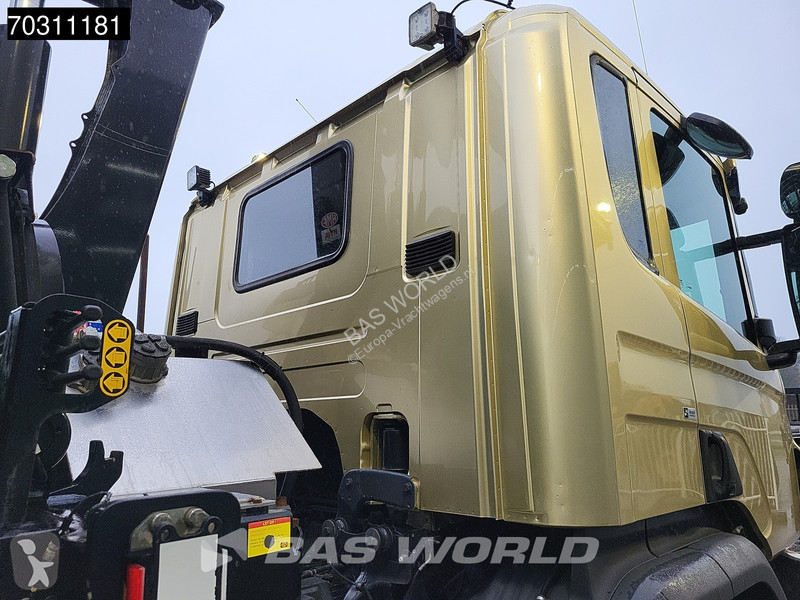 شاحنة Scania P410 P 8X4 N-Truck HMF 1800K3 Kran...