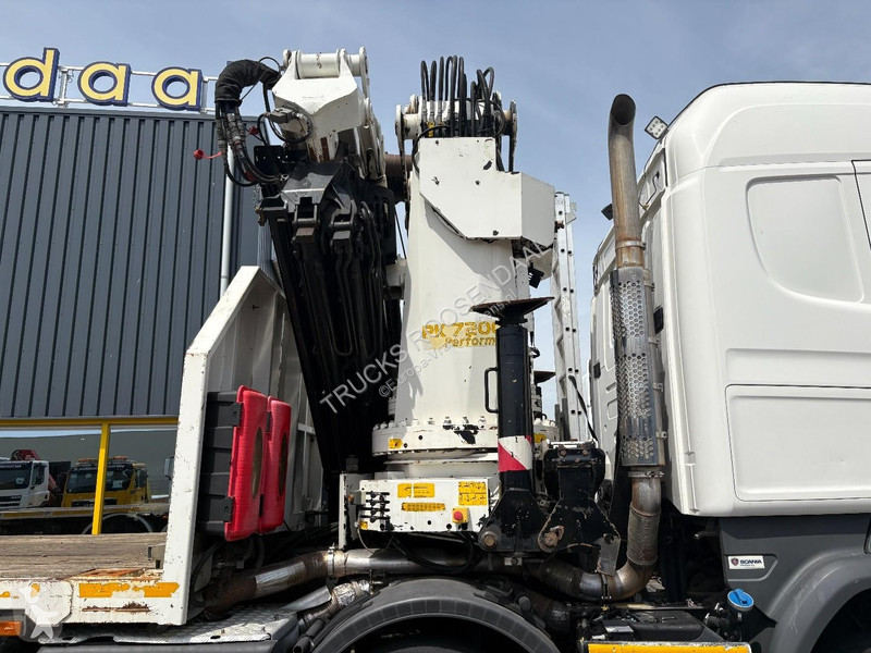 شاحنة Scania R 520 V8 + PAFINGER 72002 6X + JIB...
