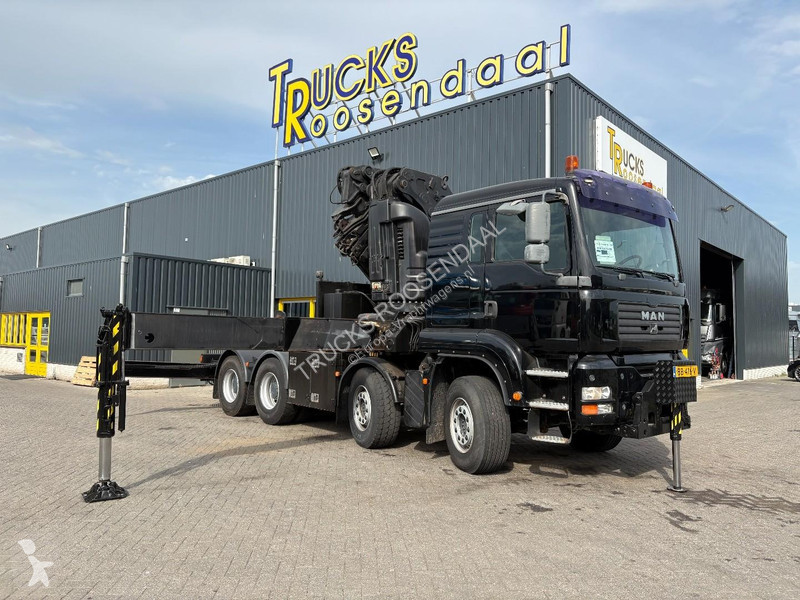 شاحنة MAN 41.430 + HIAB 800 6x + 5x JIB WINCH +...