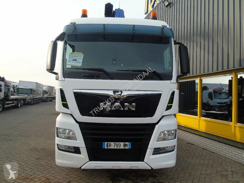 شاحنة MAN 18.500 + PM 32TON + 4EXTENSION + EURO 6