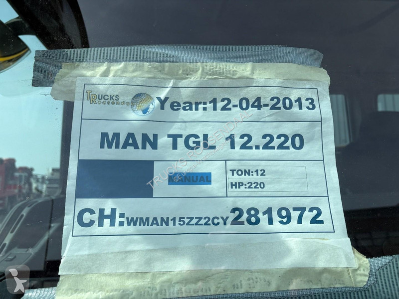 شاحنة MAN 12.220 + MANUAL + EURO 5 + WINCH +...