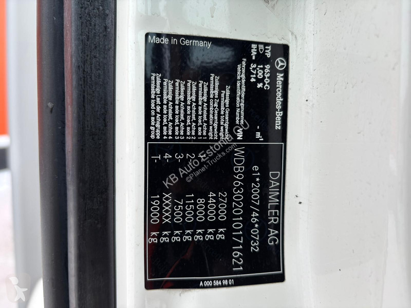 شاحنة Mercedes 2535 6x2*4 FOR SALE AS CHASSIS /...