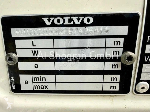 شاحنة Volvo / 8x4 / Blatt - Luft / Eu6