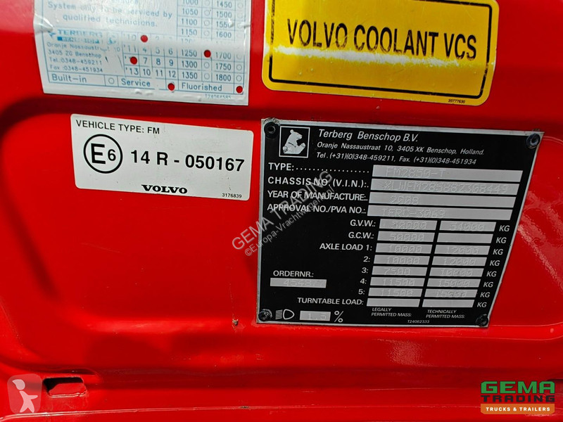 شاحنة Terberg FM2850-T 10x4/6 Globetrotter...