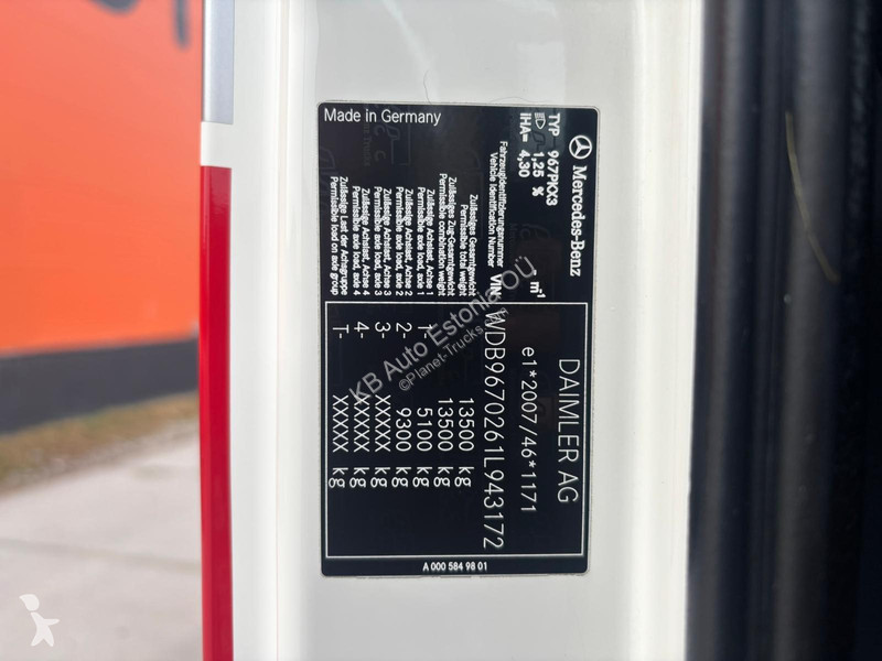 Mercedes 1323 4x2 J.Hvidtved Larsen tank 4000 l...