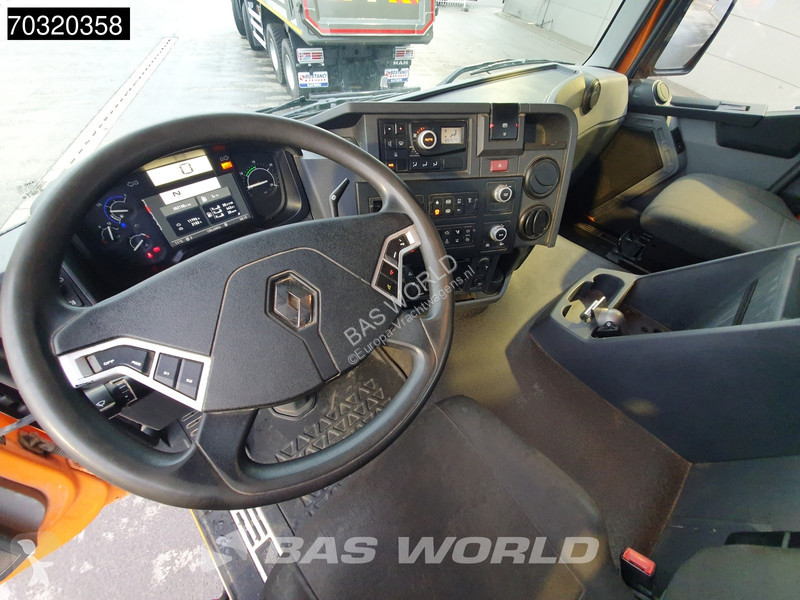 شاحنة Renault K 480 8X4 16m3 tipper Steel...