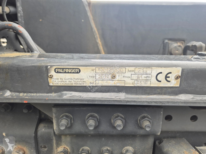 Camion Mercedes 1823 PALFINGER HOOKSYSTEM