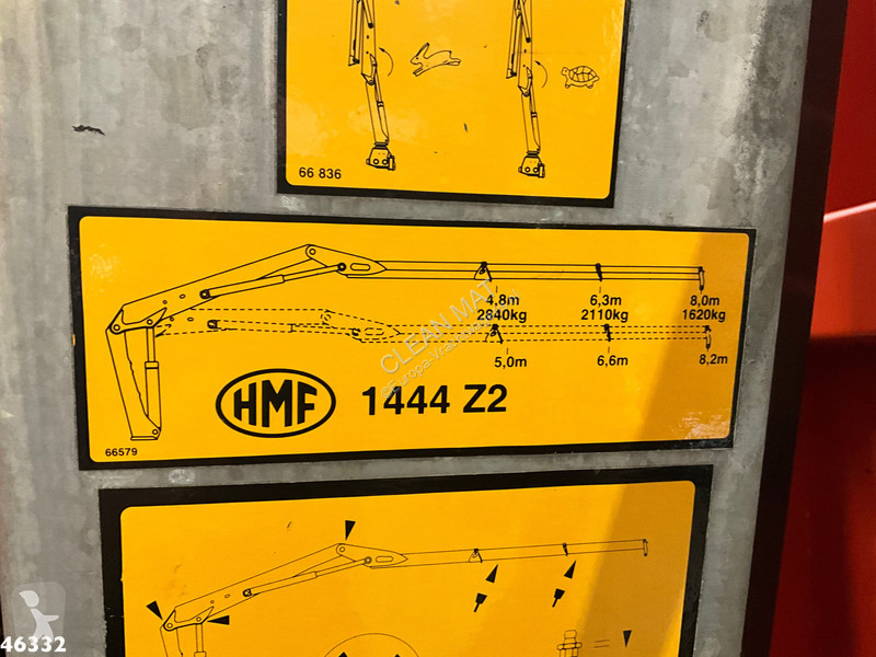 شاحنة Scania 320 HMF 14 Tonmeter Z-kraan Just...