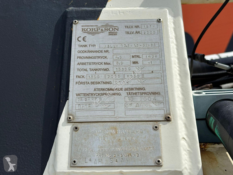 شاحنة Volvo 0 6x2 WITTIG vacuum pump / DRUM...