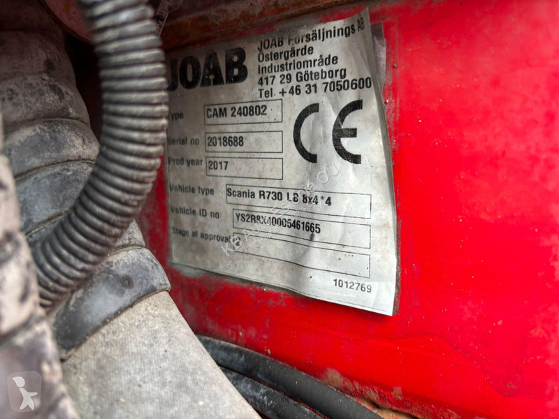 شاحنة Scania R730 8x4*4 HYDRAUICS / CHASSI =...