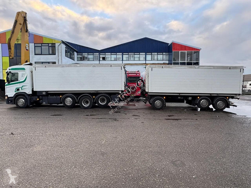 شاحنة Scania R500 NS 8X2 EURO 6 + NBS HANER KIPPER