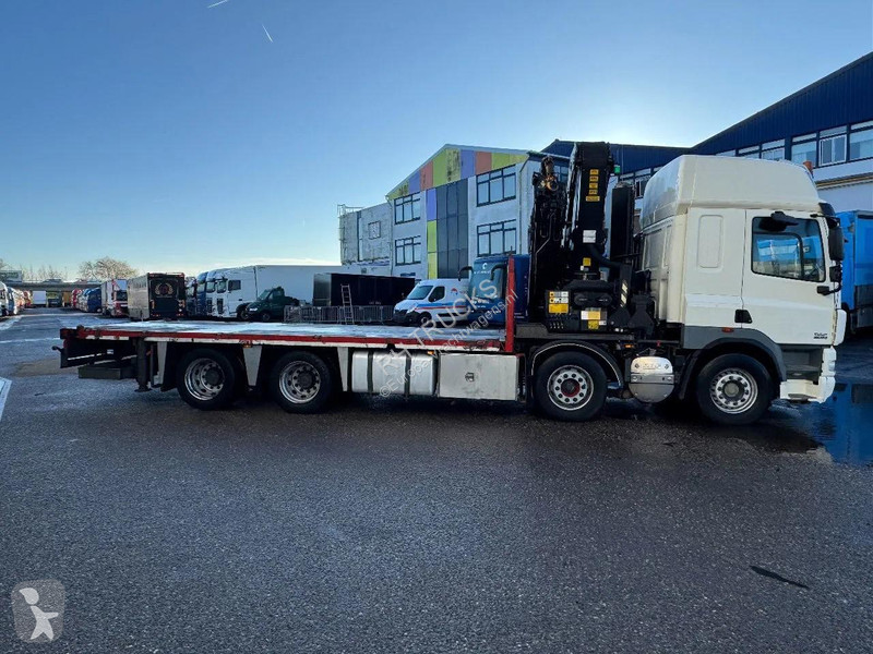 شاحنة DAF 85410 8X2 EURO 5 PALFINGER PK 62002 +...