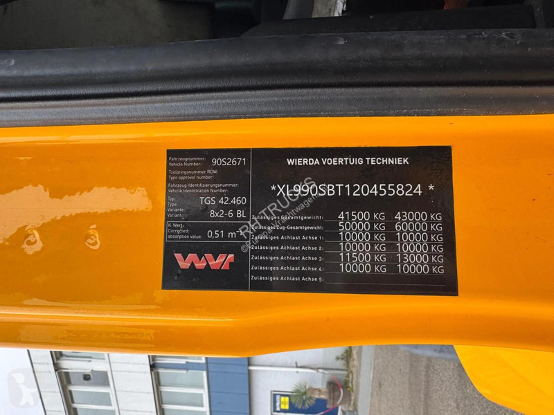 شاحنة MAN 42.460 8X2 EURO 6 KIPPER