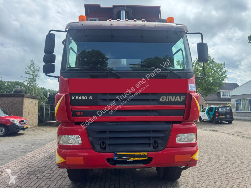 شاحنة Ginaf X 5450 S 10X 8 EURO 3 / MANUAL