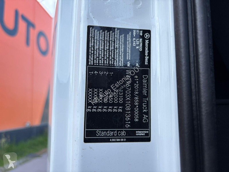 Mercedes 1321 4x4 PK 10002 / BOX L=3117 mm /...