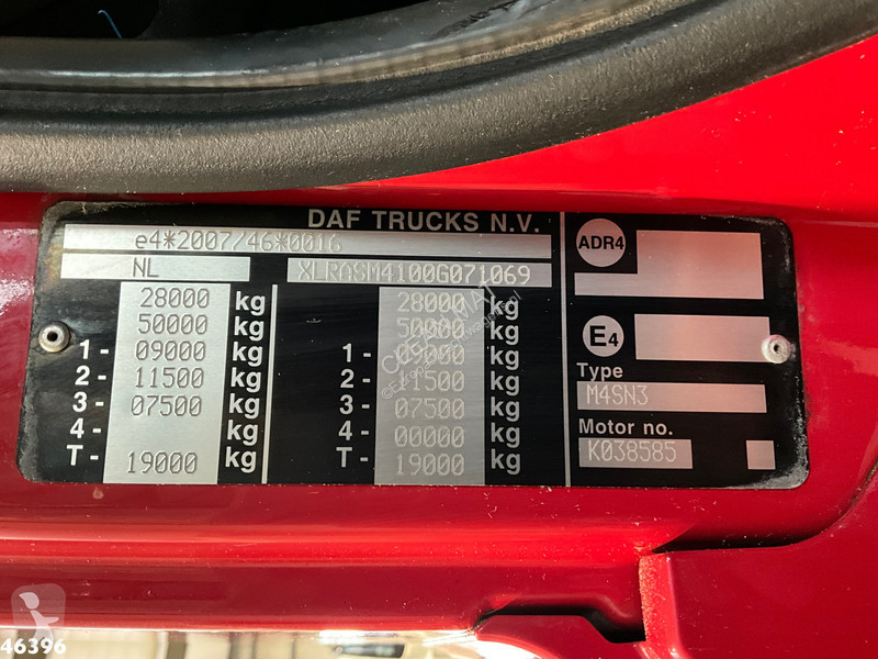 شاحنة DAF FAN  400 Euro 6 Multilift 26 Ton...