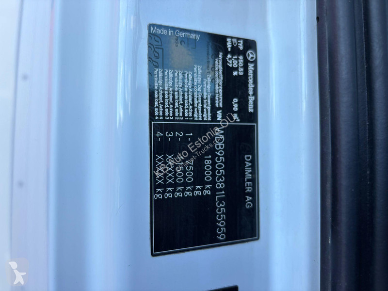 Mercedes 1824 4x2 TS-500 / BOX YEAR 2020 /...