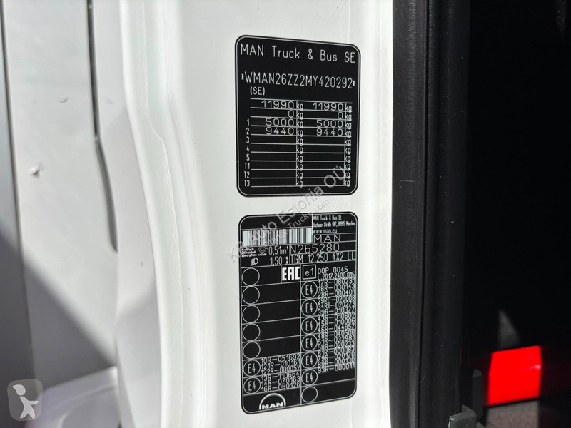 Lastbil MAN TGM 12.250 4x2 BOX L=7499 mm /...