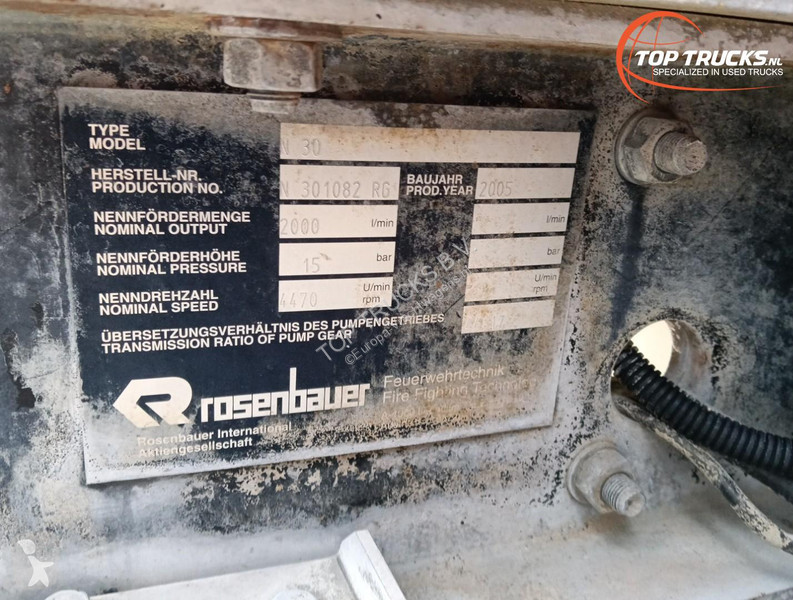 شاحنة Mercedes U 5000 4x4 - (type 437.4) 4000...