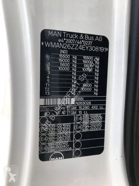 Vrachtwagen MAN TGM 15.290