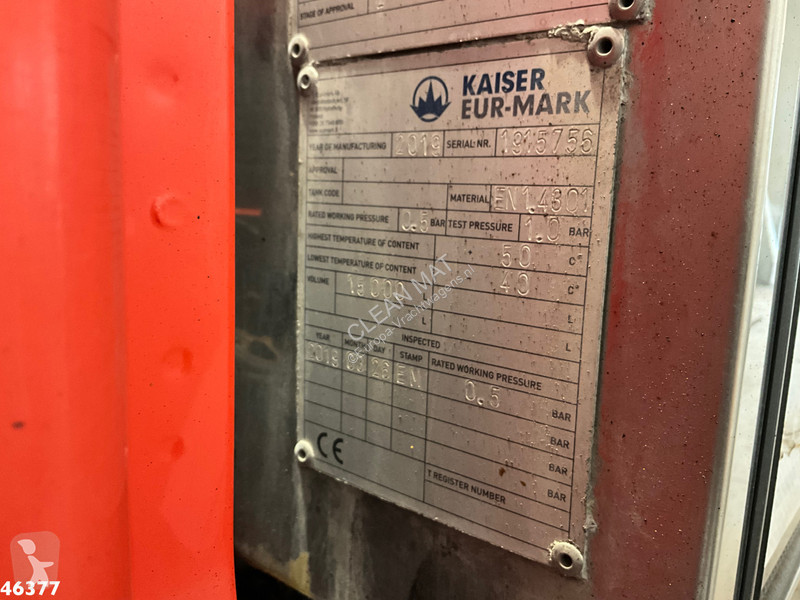 شاحنة Scania 450 XT 6x4 Euro 6 Kaiser 15m³...