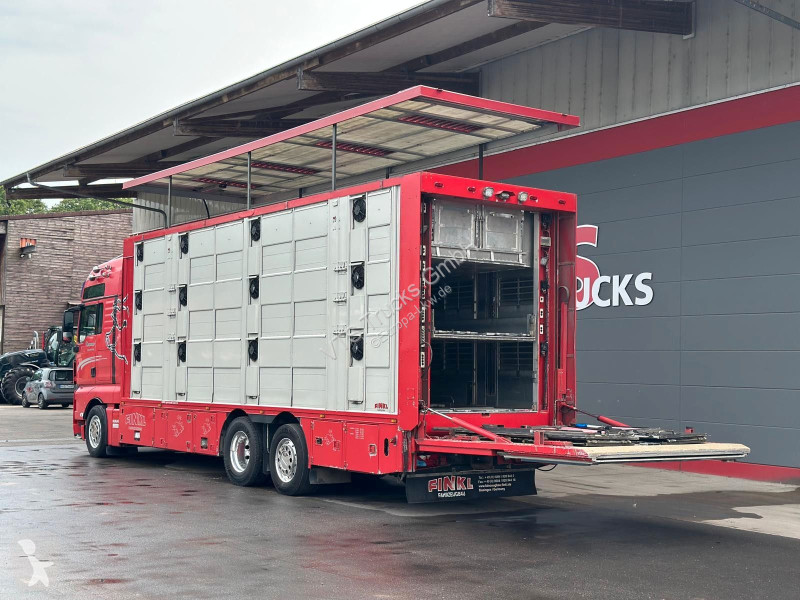 شاحنة MAN TGX 3.Stock FINKL /Hubdach/Tränke/Waage