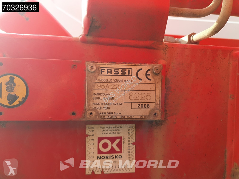 شاحنة Renault 320 6X2 Fassi F95A.22 Manual...