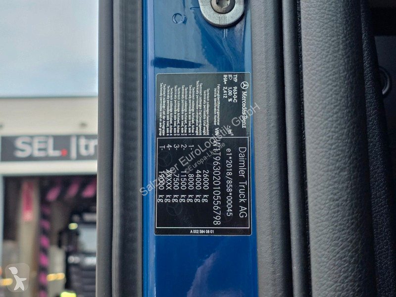 شاحنة Mercedes 2553 / Retarder / Ladebordwand...