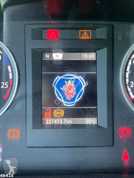 Kamion Scania 320 HMF 14 Tonmeter Z-kraan Just...