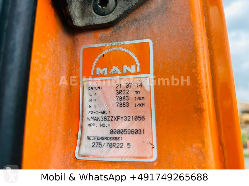 شاحنة MAN TGM 15.290 BL 4x4...