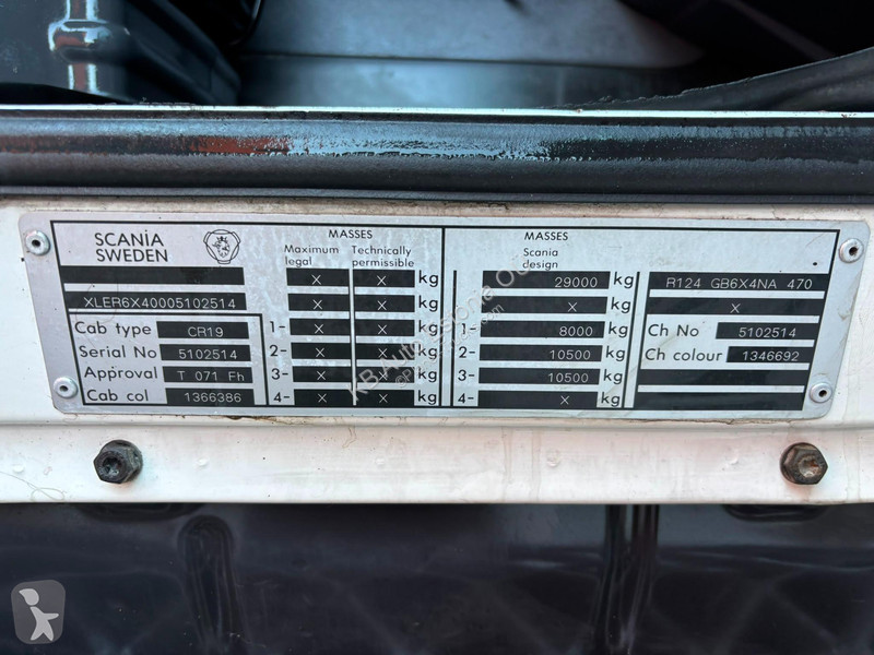 شاحنة Scania 470 BOX L=5381 mm