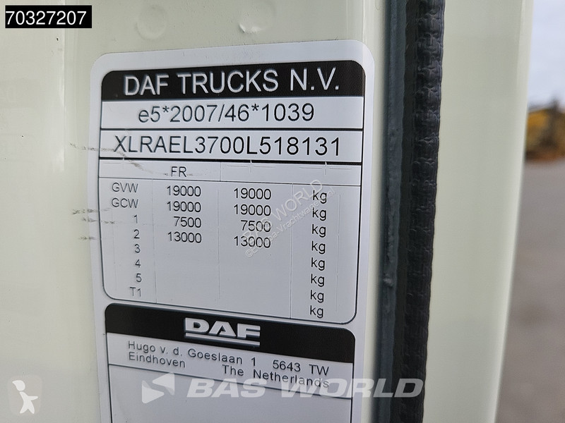 شاحنة DAF 290 4X2 19tons chassis 625cm...