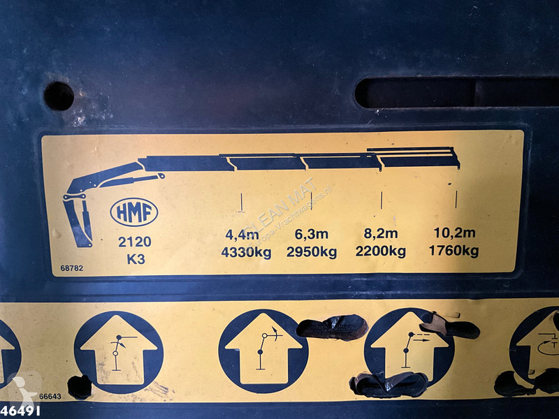شاحنة Scania 450 Euro 6 HMF 21 Tonmeter laadkraan