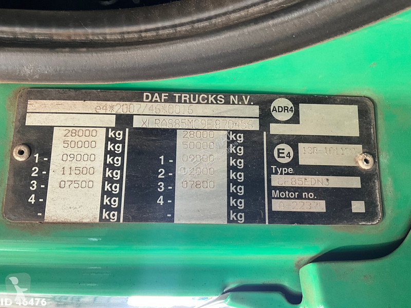 Ciężarówka DAF FAS 85  400 N.C.H. 20 Ton...