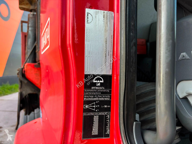 شاحنة MAN 35.380 8x4 PK 72002 / EXPORT OUTSIDE...