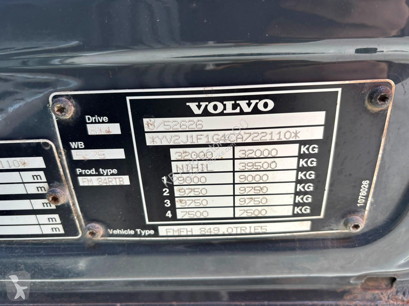 شاحنة Volvo 8x4*4 BERGER L110 / HYVALIFT L=5700 mm
