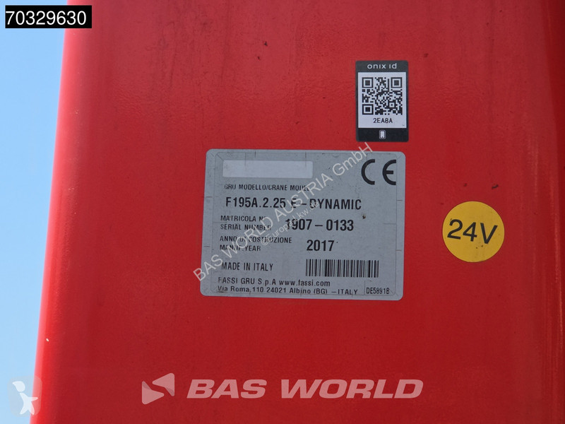 شاحنة Volvo 500  6X2 FASSI F195A 2.25 E-Dynamic...
