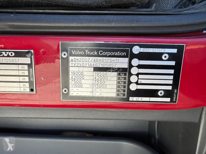 شاحنة Volvo 280 4X2 EURO 6 + DHOLLANDIA LIFT...