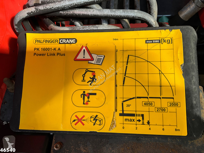 شاحنة Iveco AD380T41 6x4 Palfinger 16 Tonmeter...