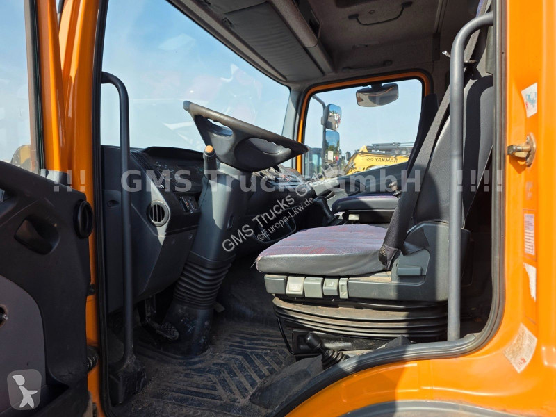 Camion Mercedes 1218 / Kipper+Kran / load...