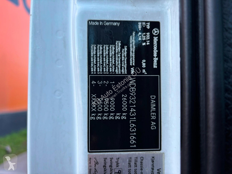 Camion Mercedes 2636 6x4 FOR SALE AS CHASSIS /...