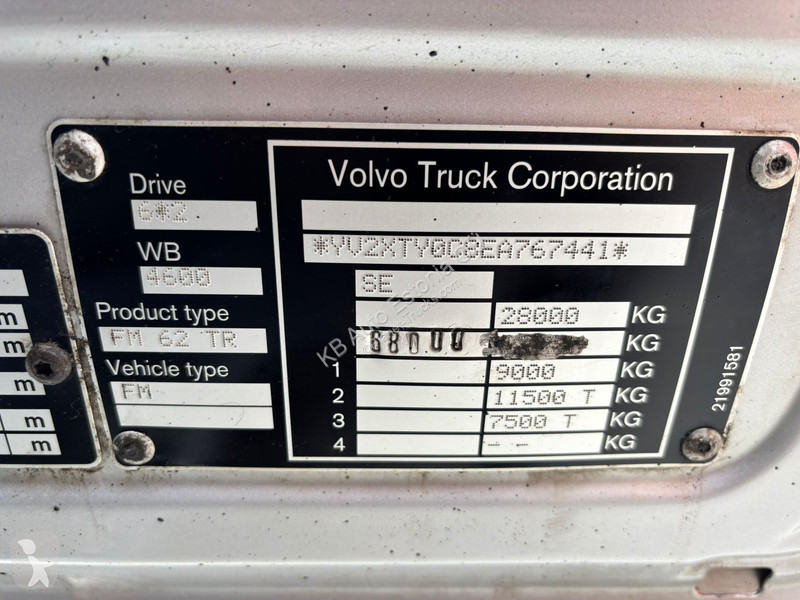 Camión Volvo 460 6x2 JOAB L 20 ton / L=5400 mm
