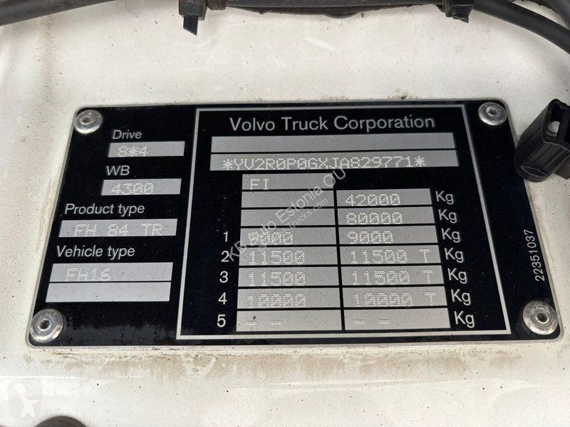 Camion Volvo 750 8x4*4 BIG AXLES