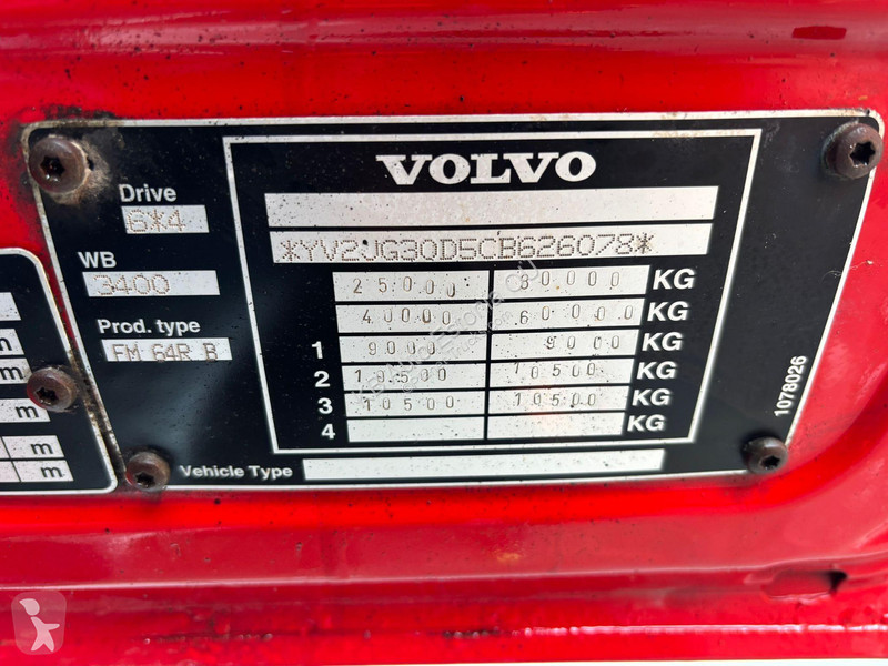 Camión Volvo 500 6x4 RETARDER / FULL STEEL /...