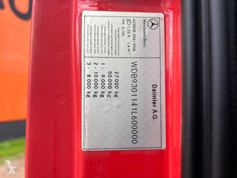 Kamion Mercedes 2541 6x2 VDL 20 ton / L=6100 mm